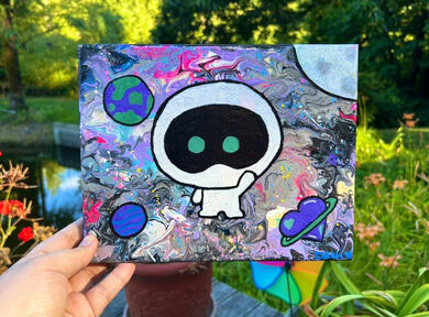 the astronaut